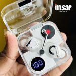 Extra Bass P61 Pro Transparent TWS Earbuds – White Color - insaf.com.bd