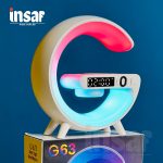 G63 Intelligent Atmosphere RGB Light Bluetooth Speaker With Wireless Charging